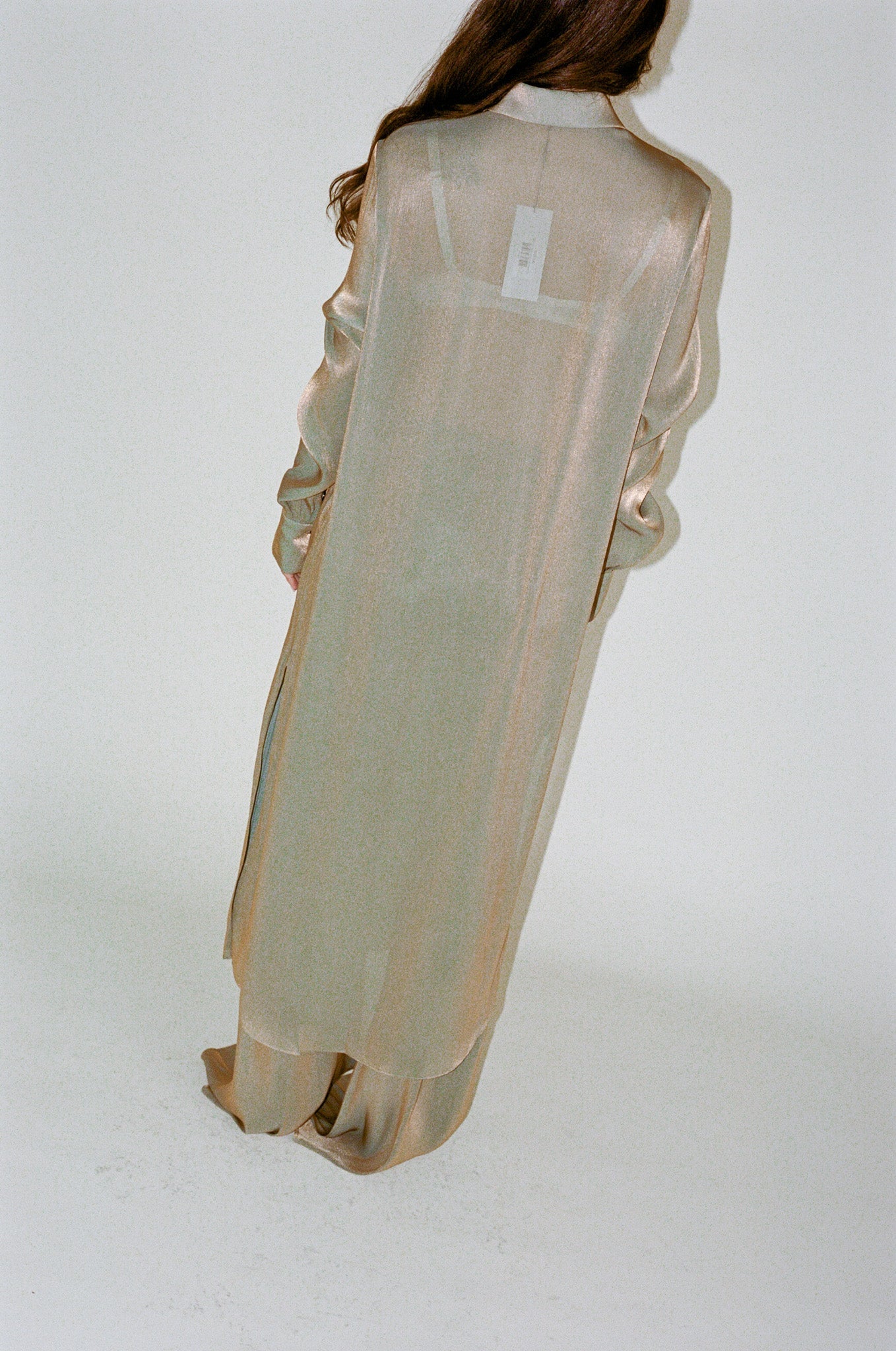 PRISCAVera Relaxed Button Down Dress - Olive Oil