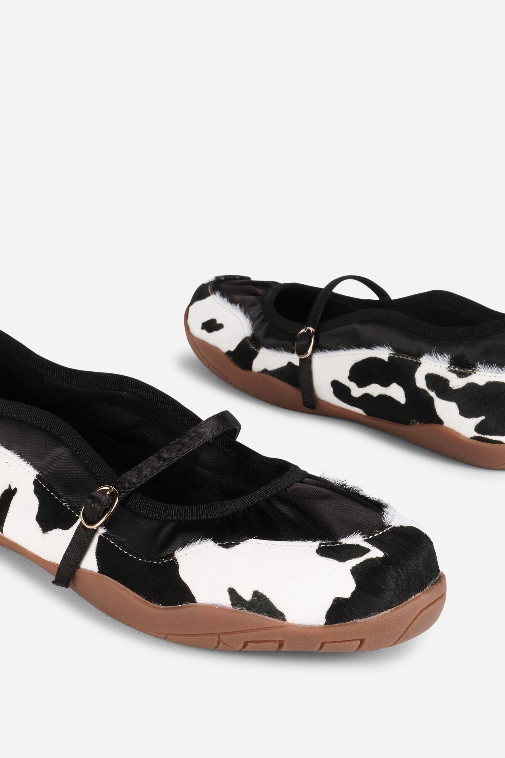 "INTENTIONALLY __________." Pulse Mary Jane Ballet Sneaker - Black Moo