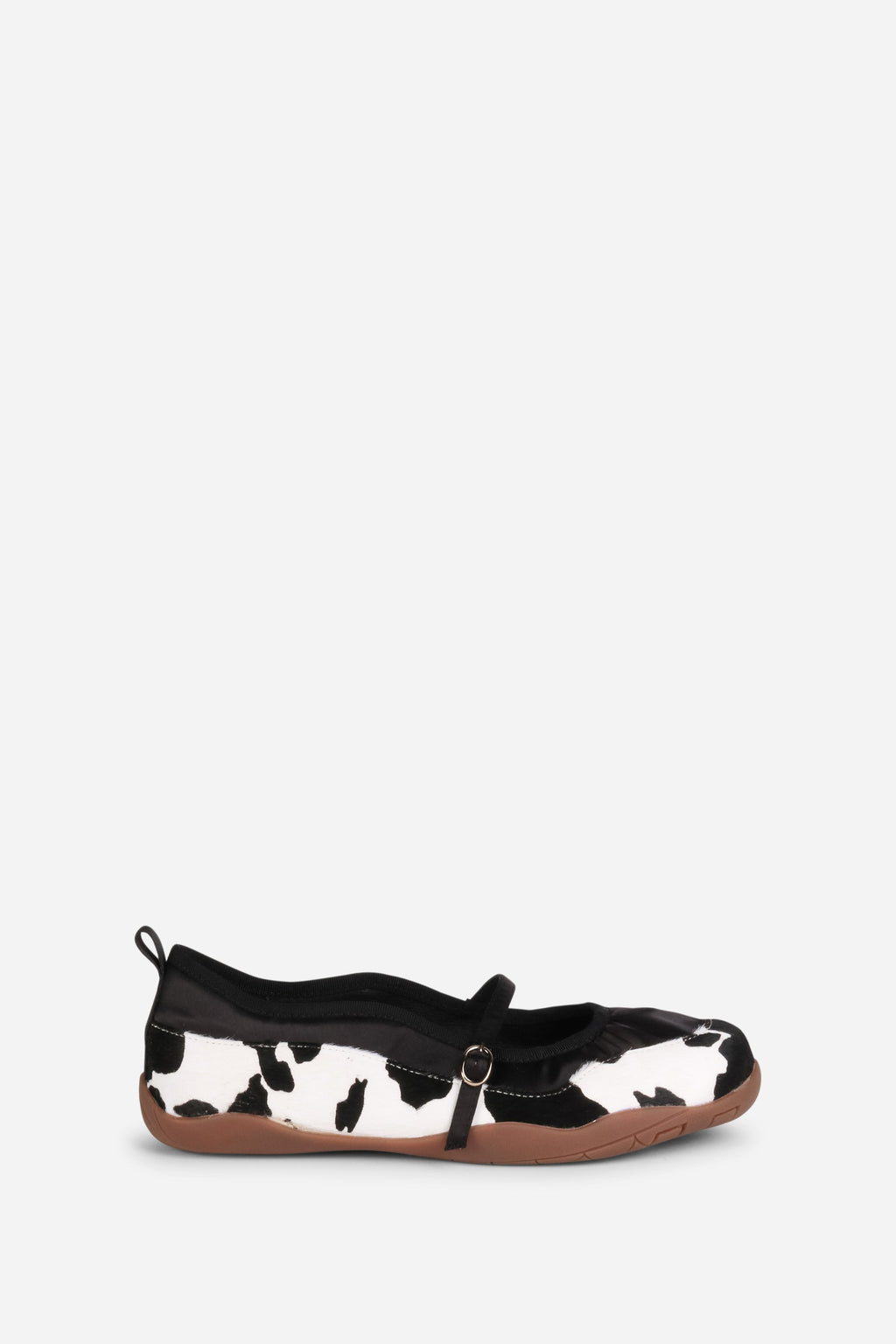 "INTENTIONALLY __________." Pulse Mary Jane Ballet Sneaker - Black Moo