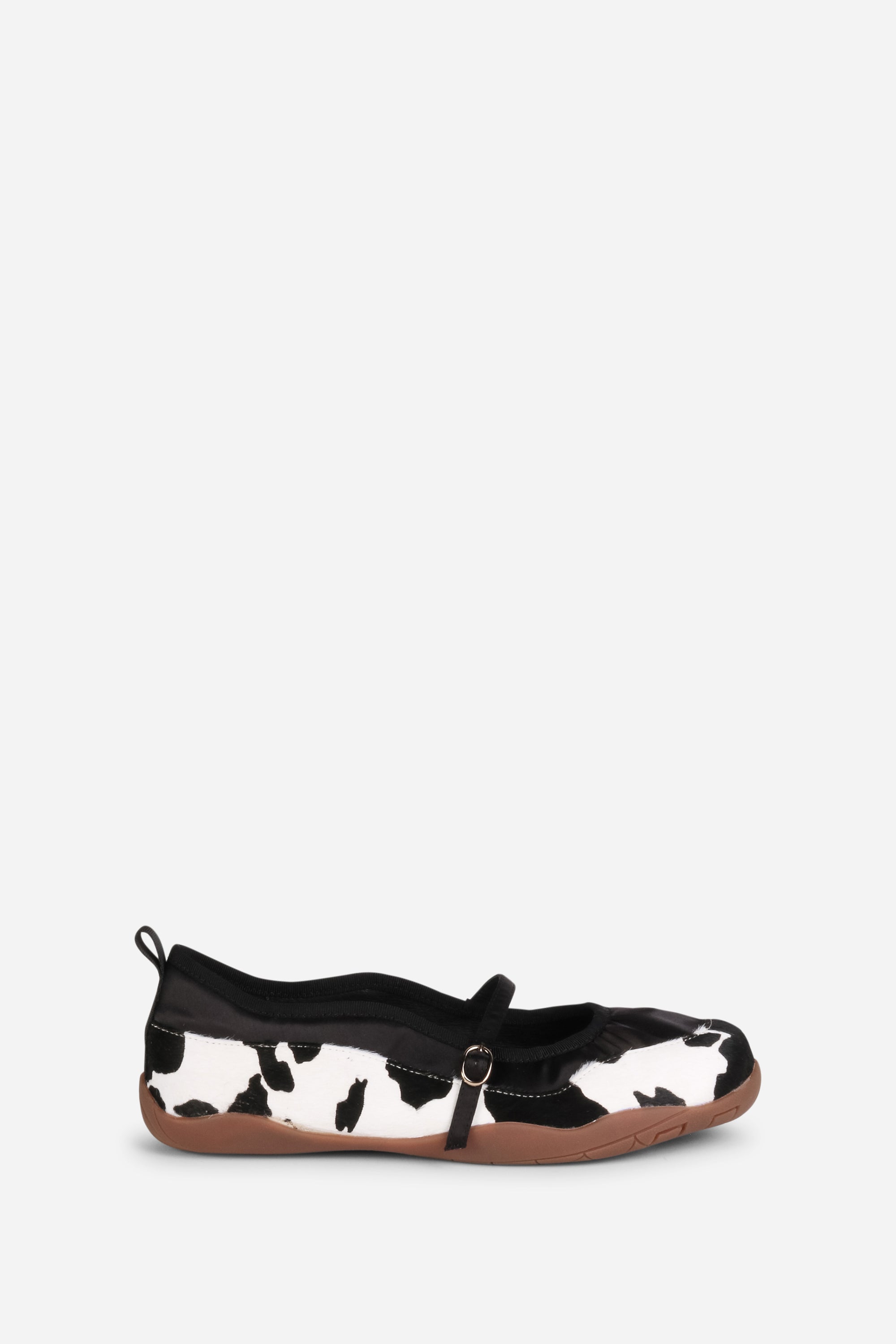 "INTENTIONALLY __________." Pulse Mary Jane Ballet Sneaker - Black Moo