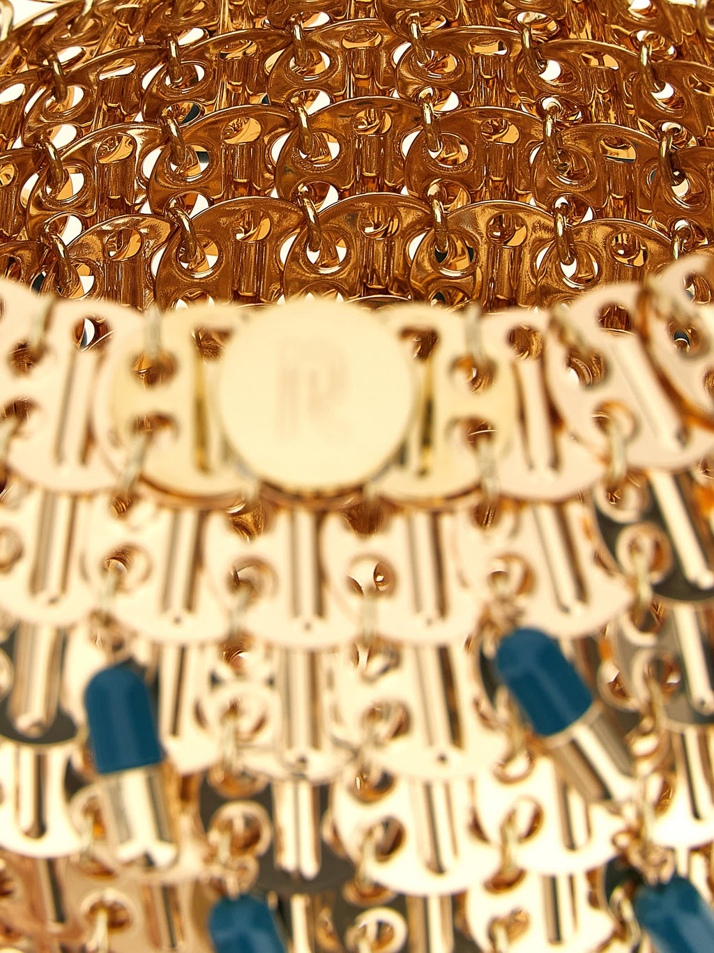 Rabanne 1969 Ball Pils Handbag - Gold