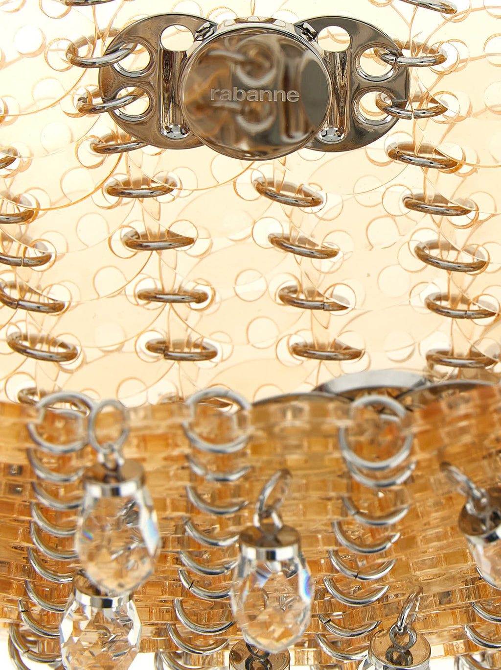 Rabanne 1969 Nano Crystal Resin Shoulder Bag - Pink