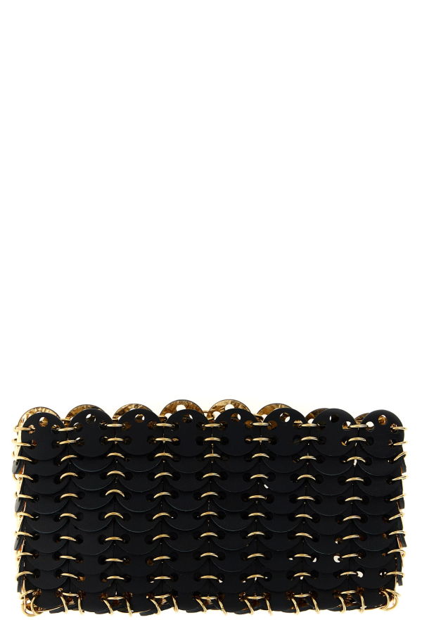 Rabanne 1969 Nano Flip Reversible Shoulder Bag - Black