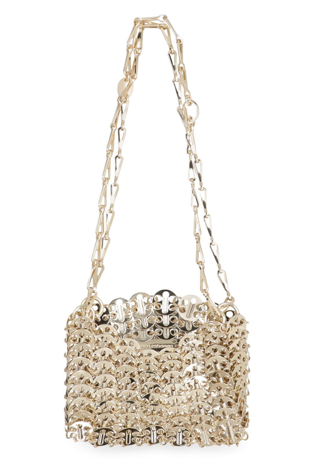 Rabanne Iconic 1969 Nano Shoulder Bag - Gold