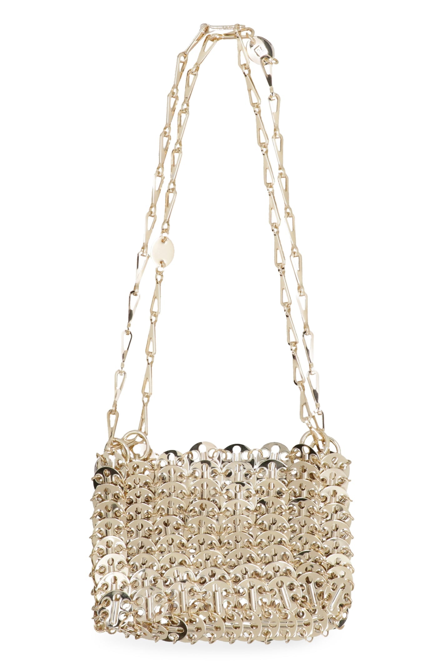 Rabanne Iconic 1969 Nano Shoulder Bag - Gold