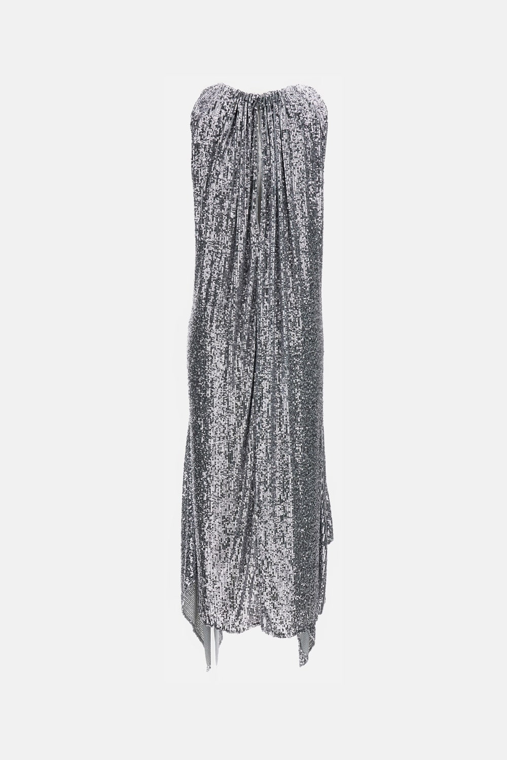 Rabanne Long Dress - Silver