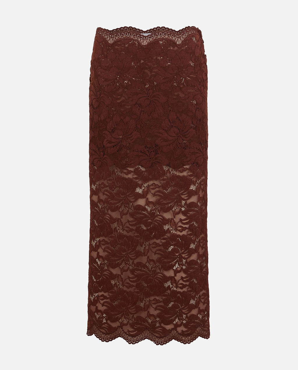 Rabanne Midi Skirt - Brown