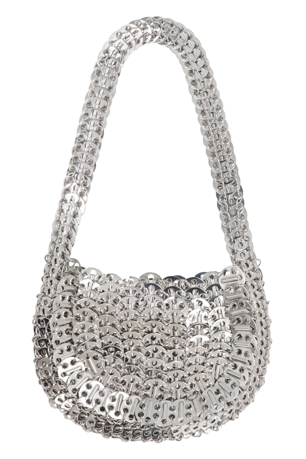 Rabanne 1969 Moon Bag - Silver
