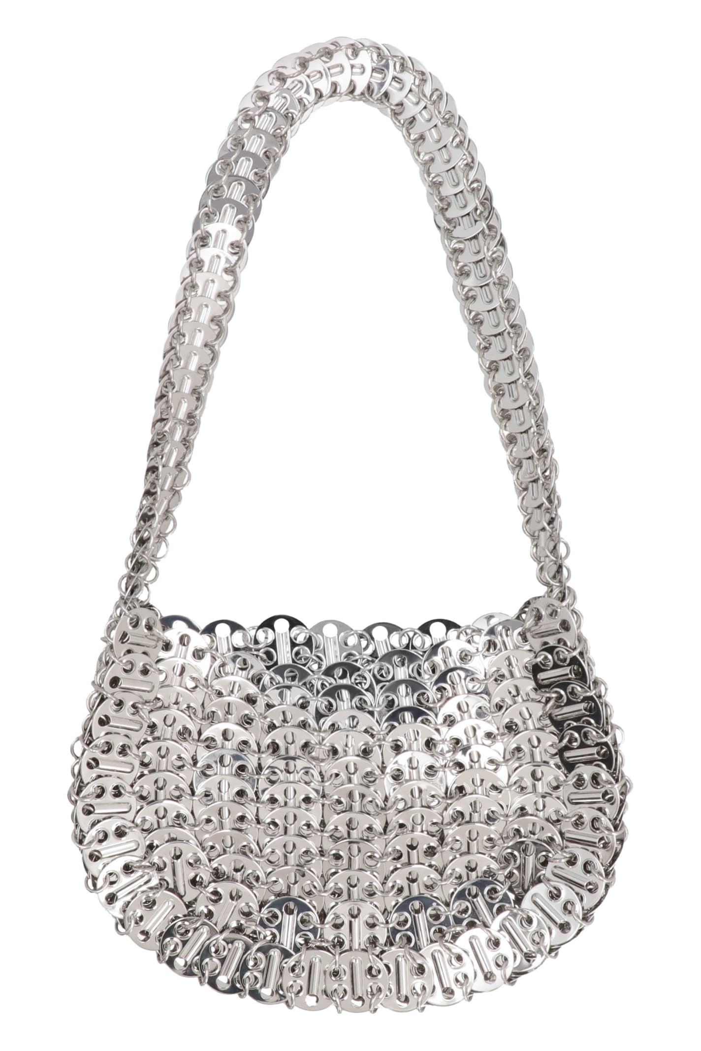 Rabanne 1969 Moon Bag - Silver