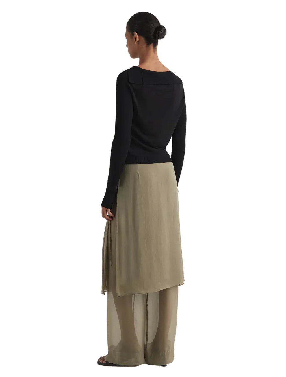 Paloma Wool Low Silk Archive Pant - Khaki