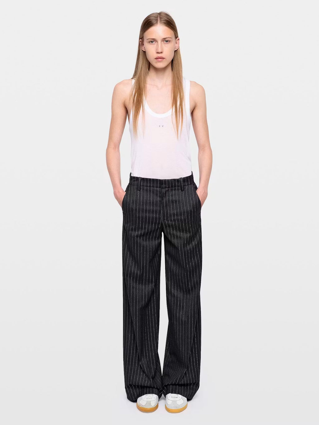 Zadig & Voltaire Panol Trousers - Anthracite