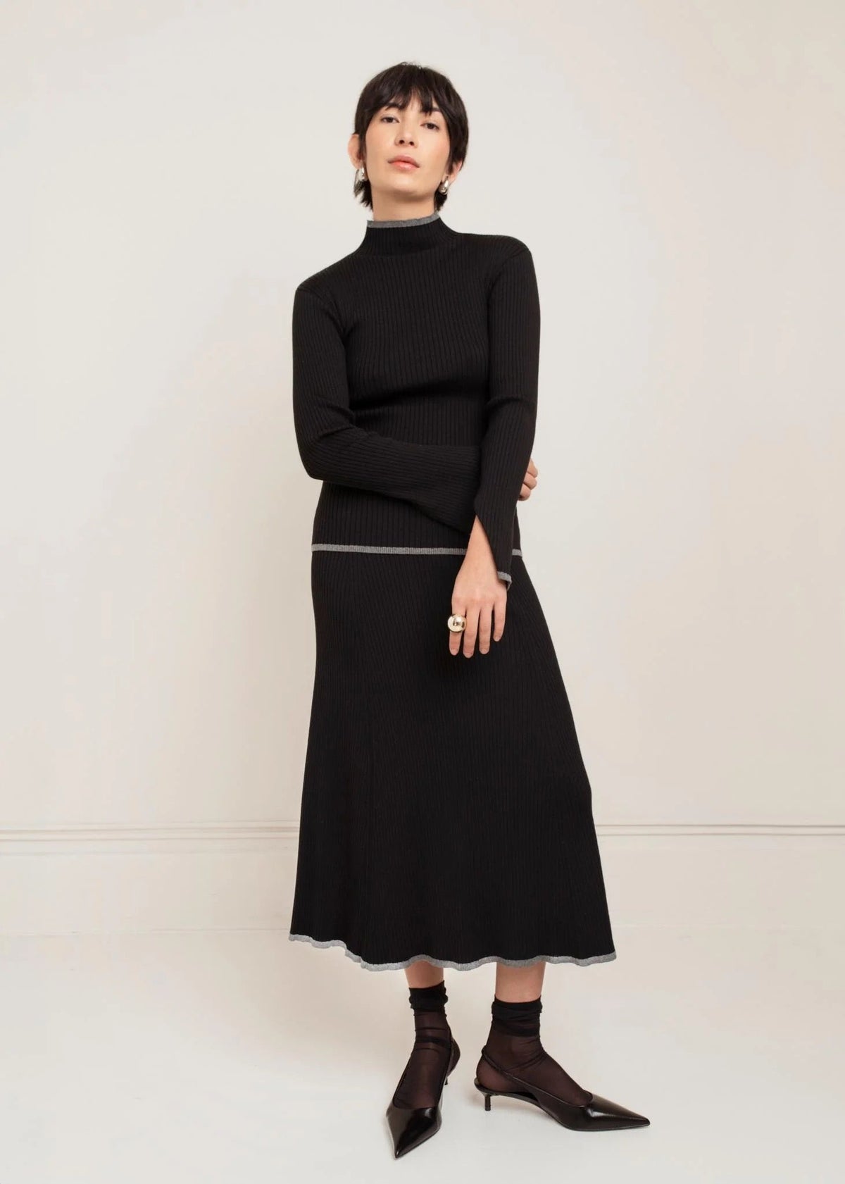 Paper Label Nina Knit Turtleneck