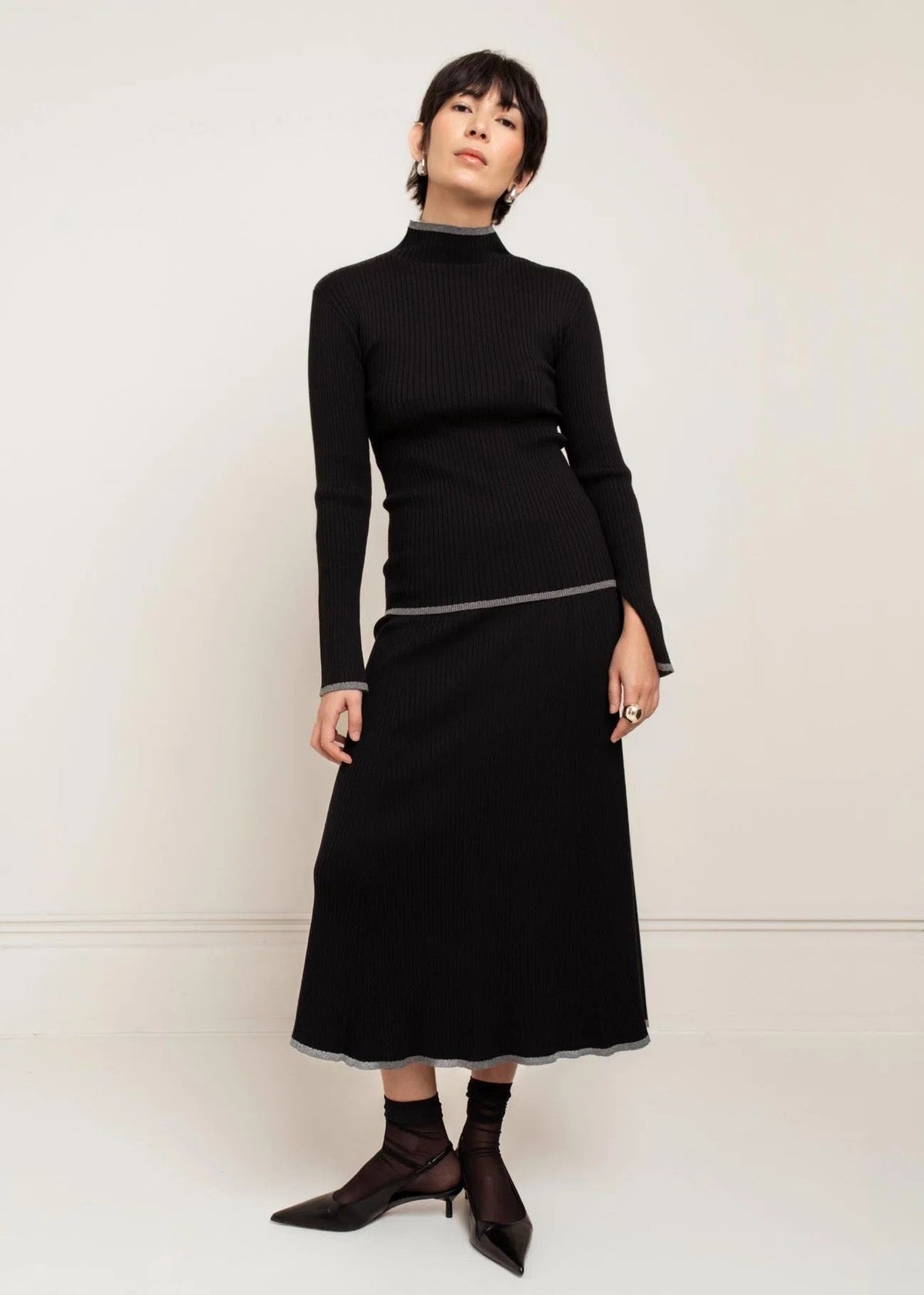 Paper Label Nina Knit Turtleneck