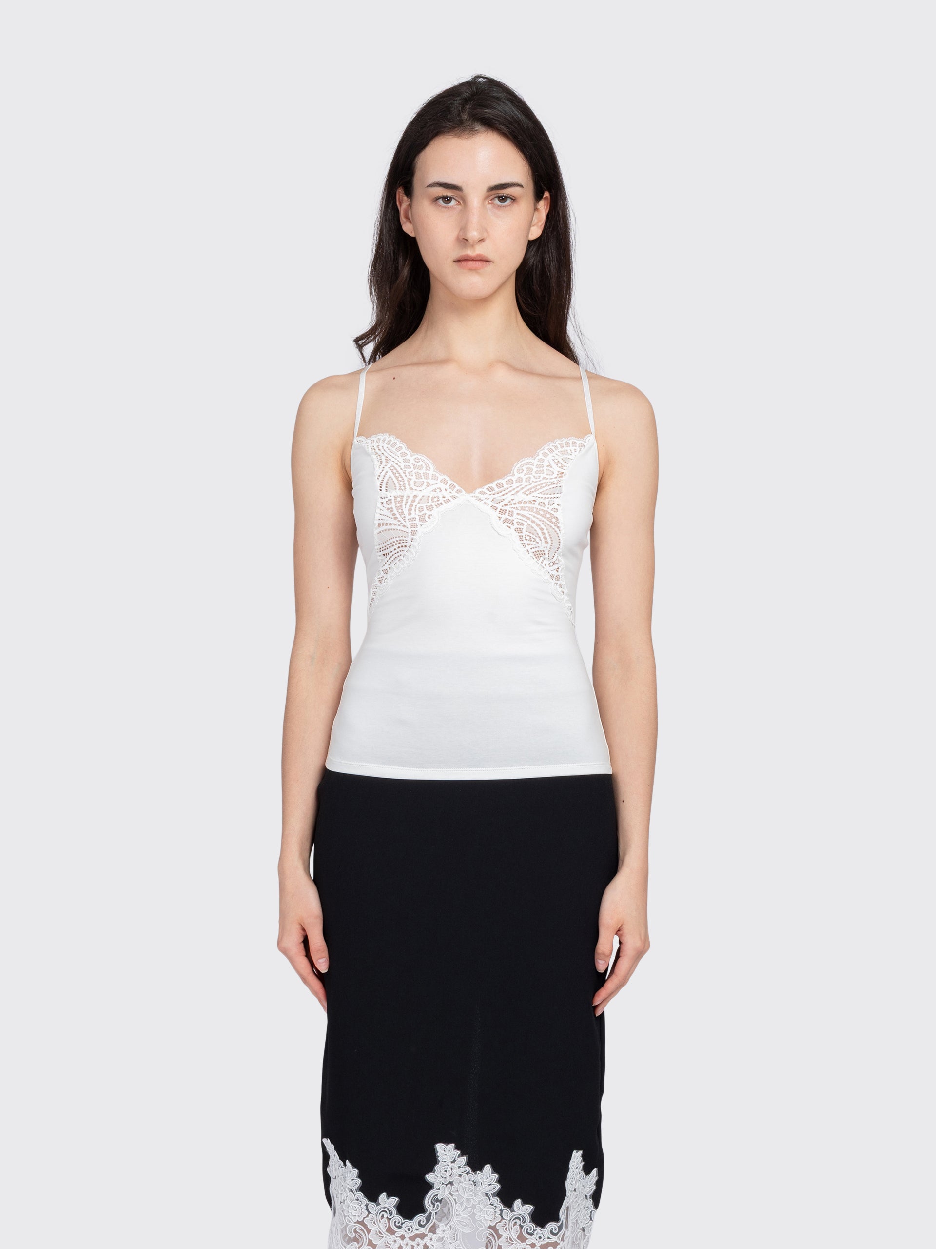 Beaufille Papillon Cami - White