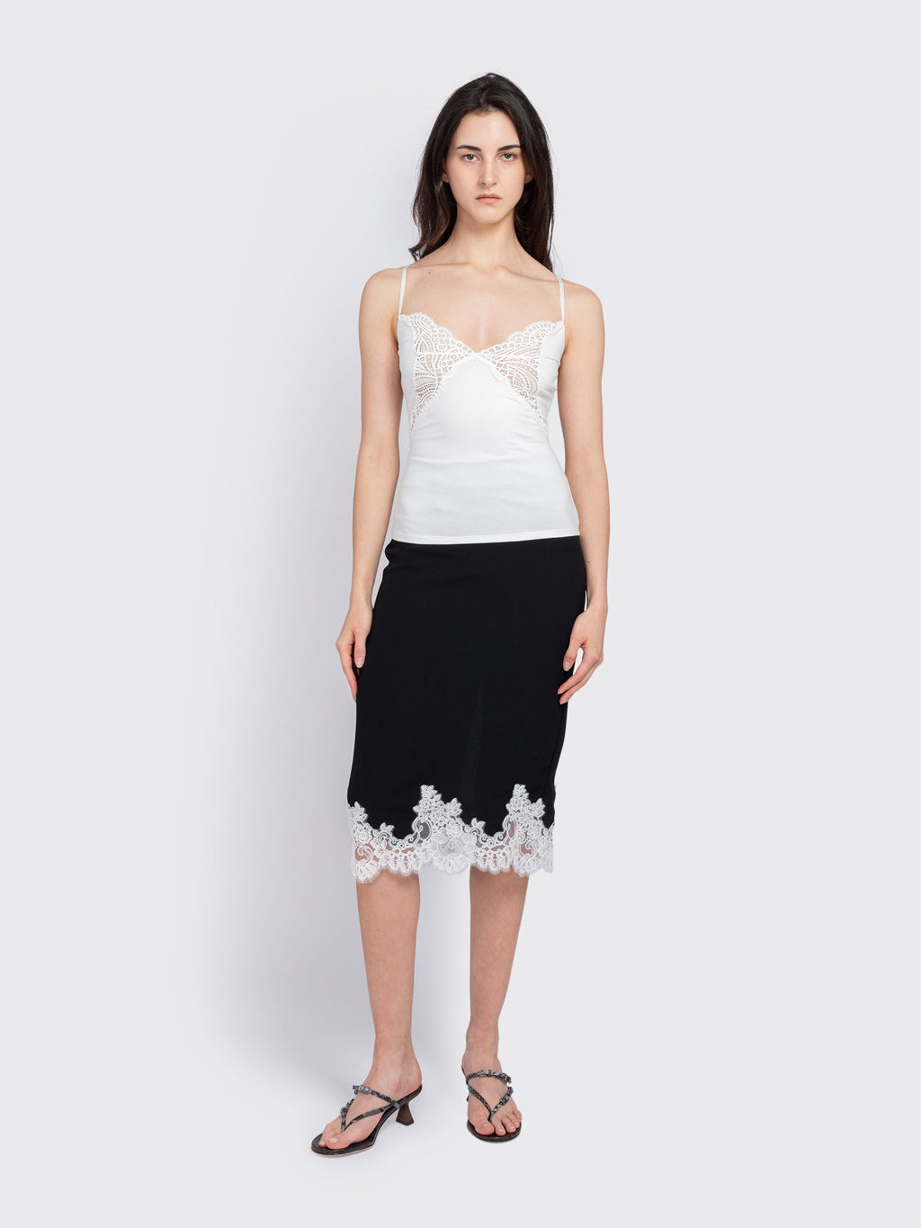 Beaufille Papillon Cami - White