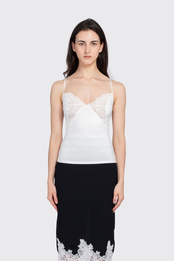 Beaufille Papillon Cami - White