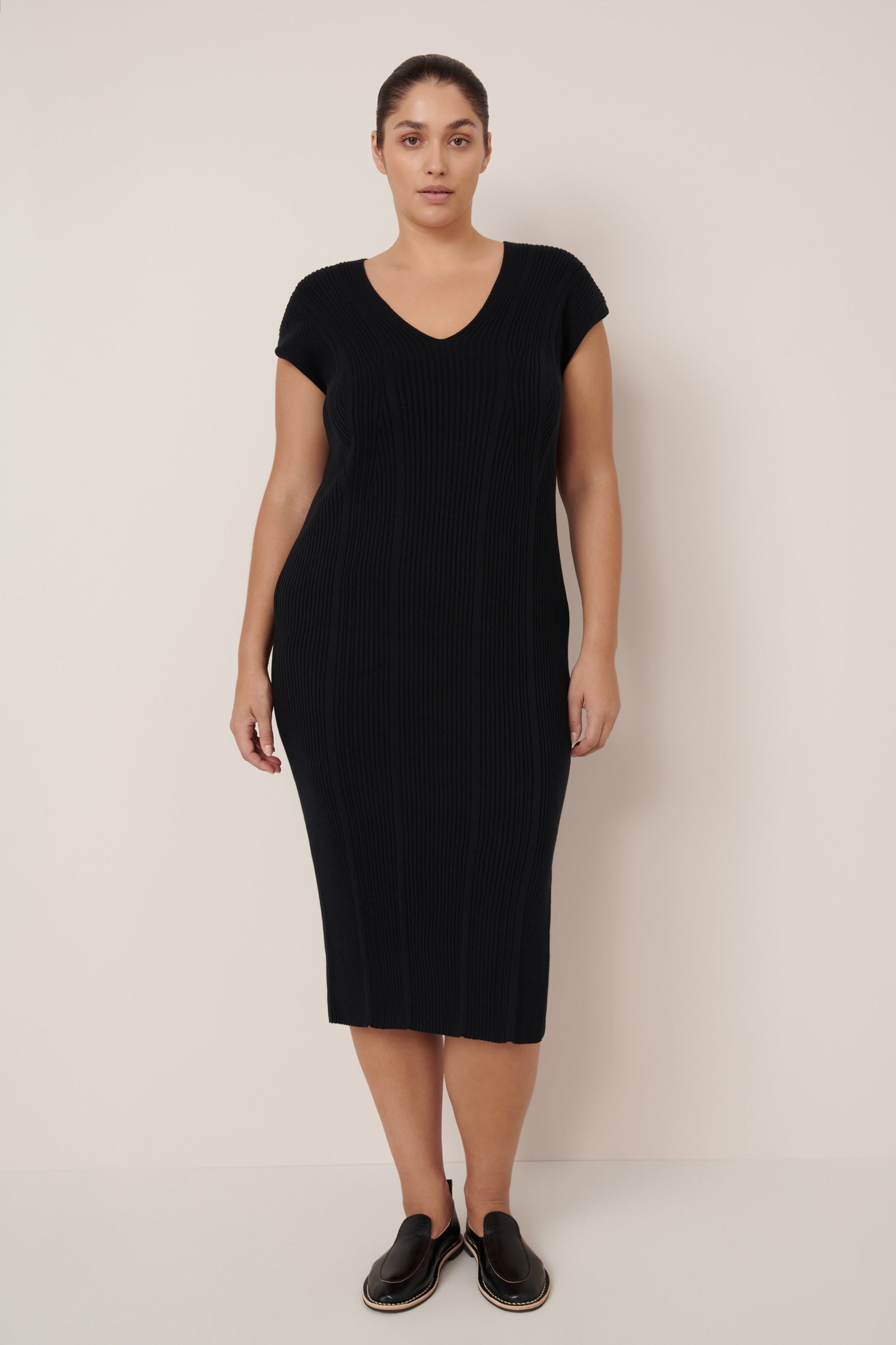 Kowtow Parallel Dress - Black