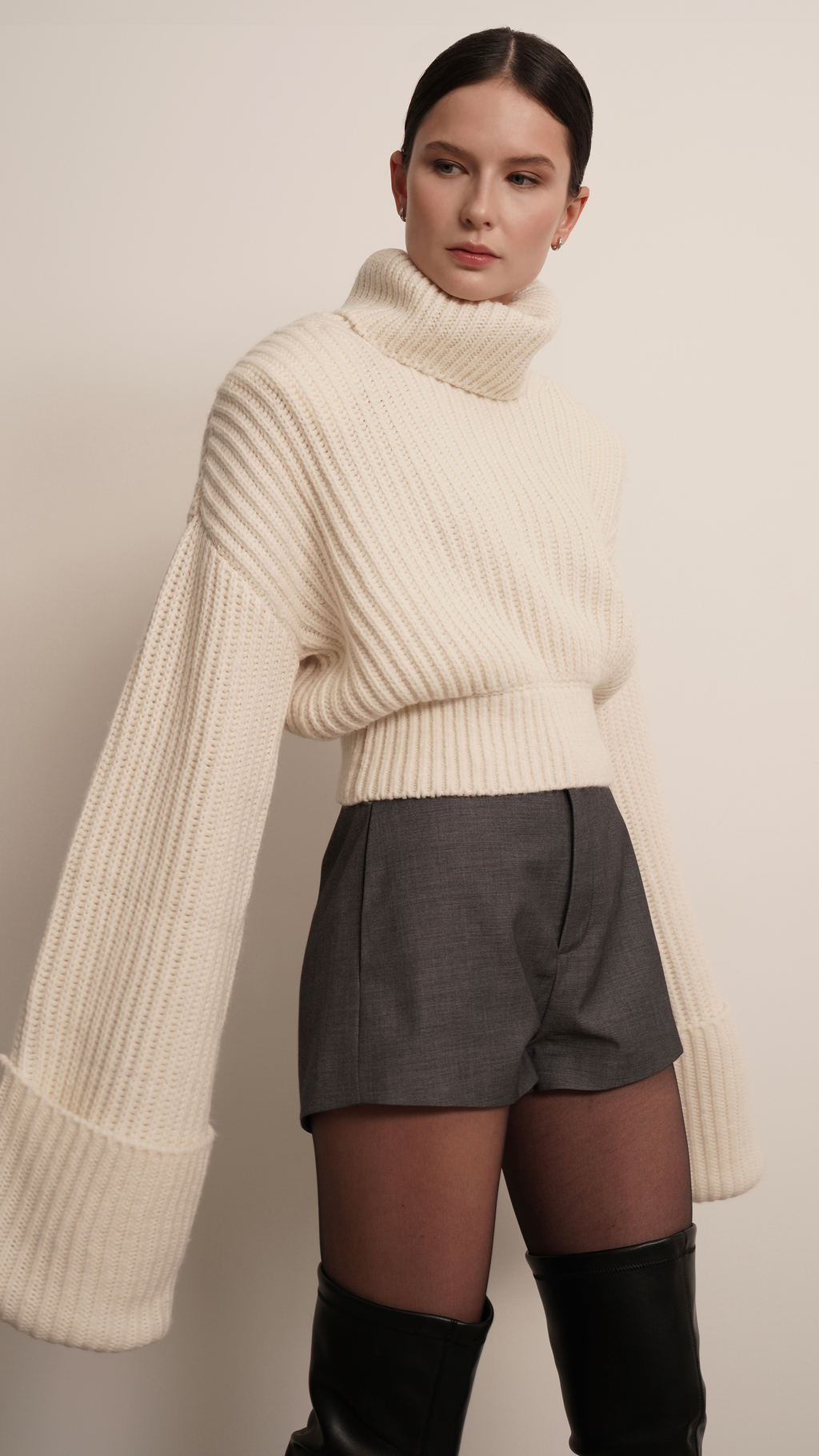 Parentezi Camille Mini Short - Grey