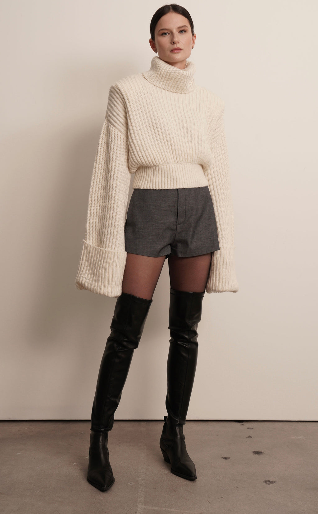 Parentezi Camille Mini Short - Grey