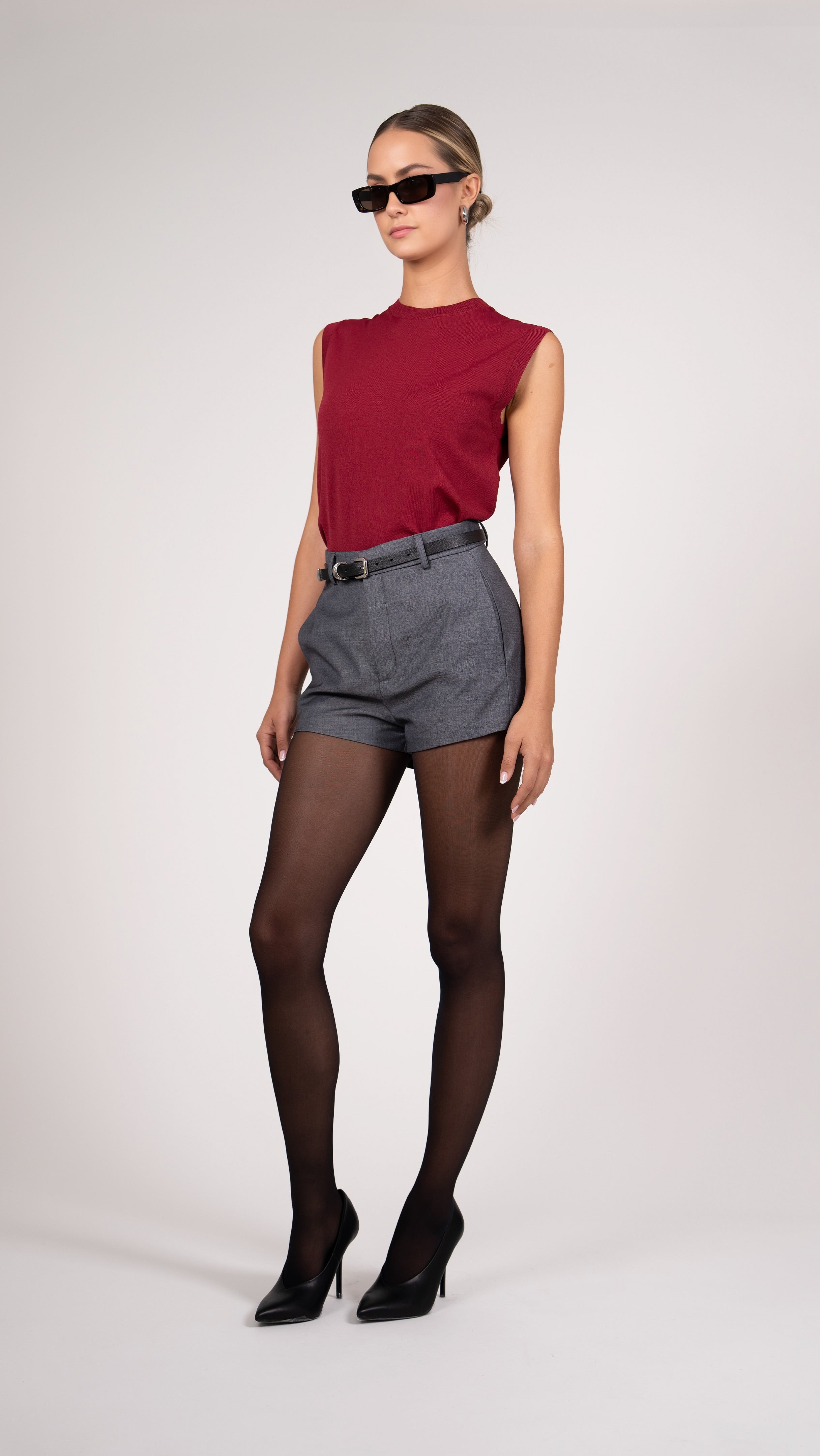 Parentezi Camille Mini Short - Grey