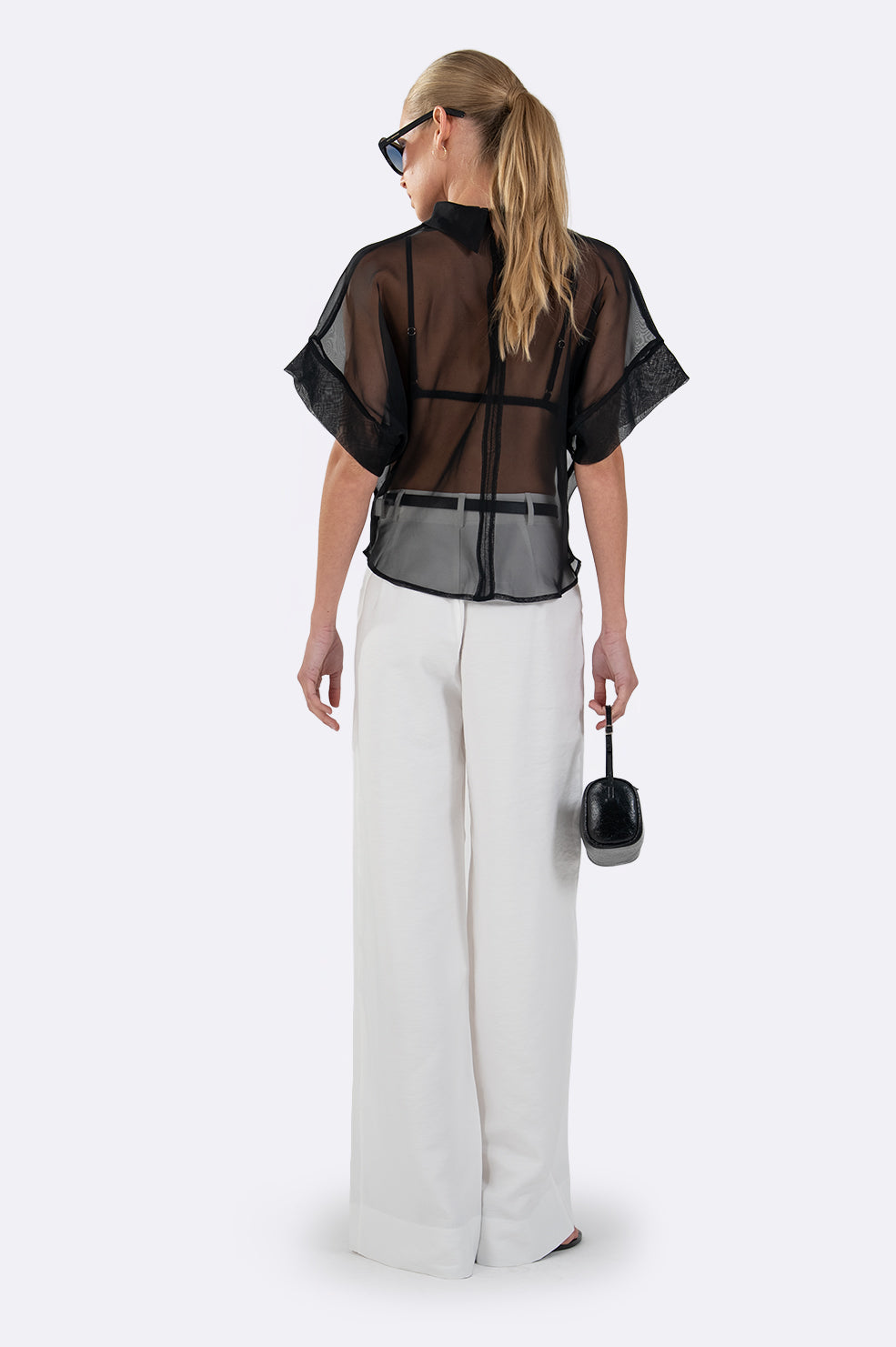 Parentezi Scarlett Sheer Top - Black