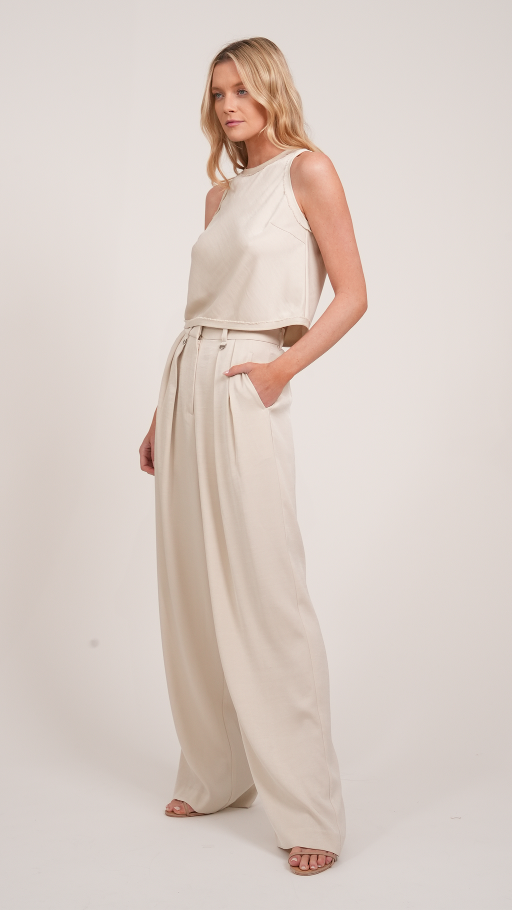 Parentezi Vera Top - Bone