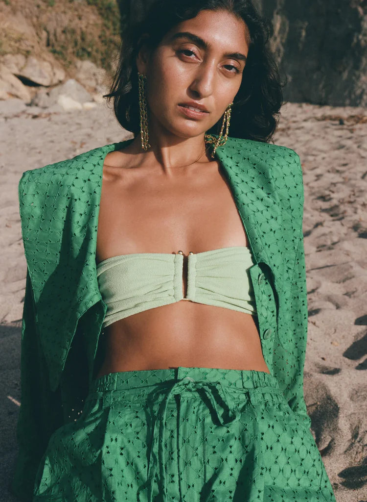 Pari Desai Luna Bandeau/High Waist Two Piece Swimsuit