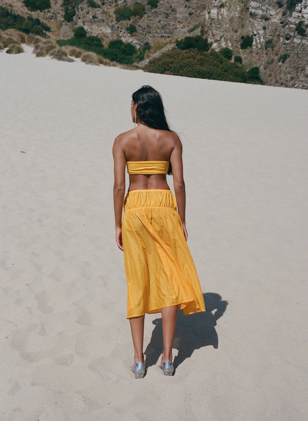 Pari Desai Luna Bandeau/High Waist Two Piece Swimsuit
