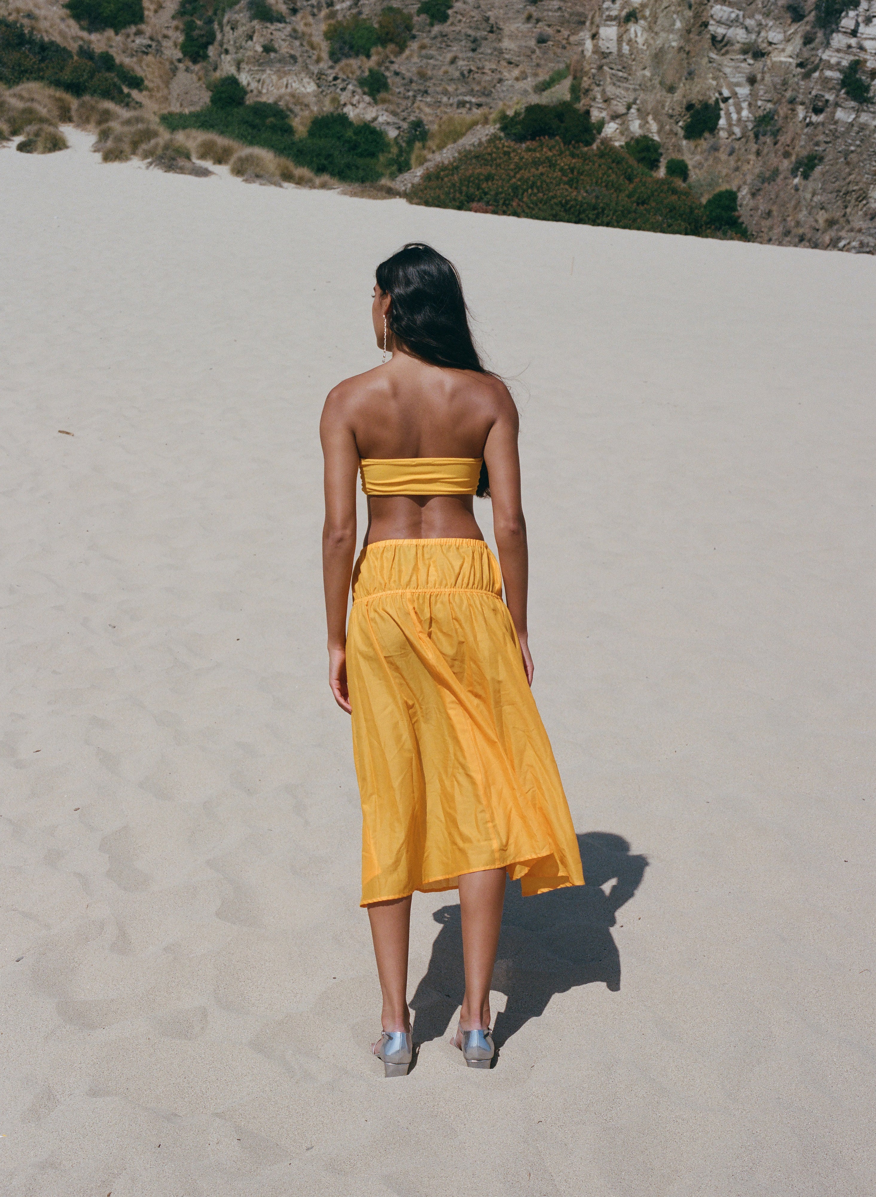 Pari Desai Luna Bandeau/High Waist Two Piece Swimsuit