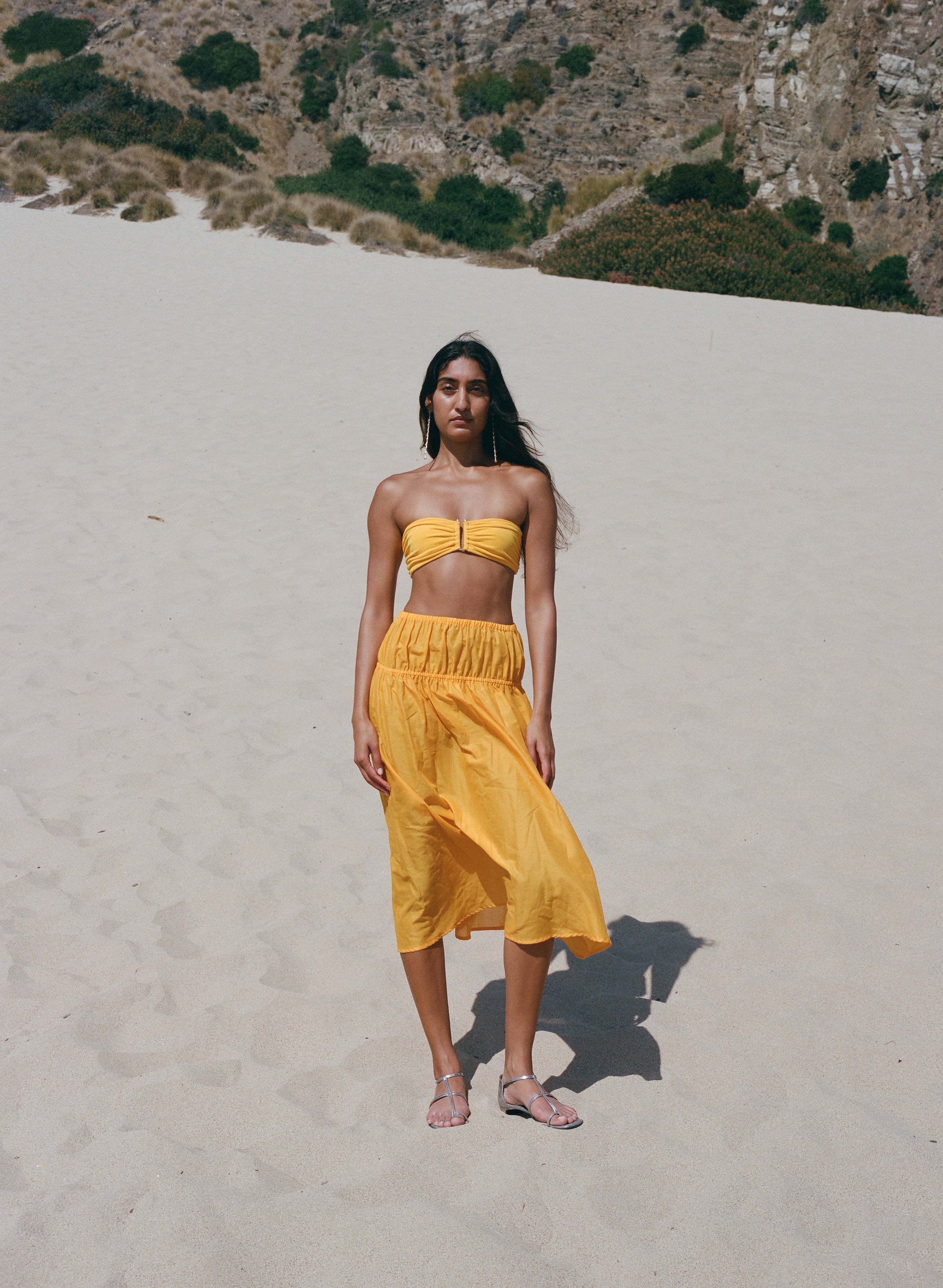 Pari Desai Luna Bandeau/High Waist Two Piece Swimsuit