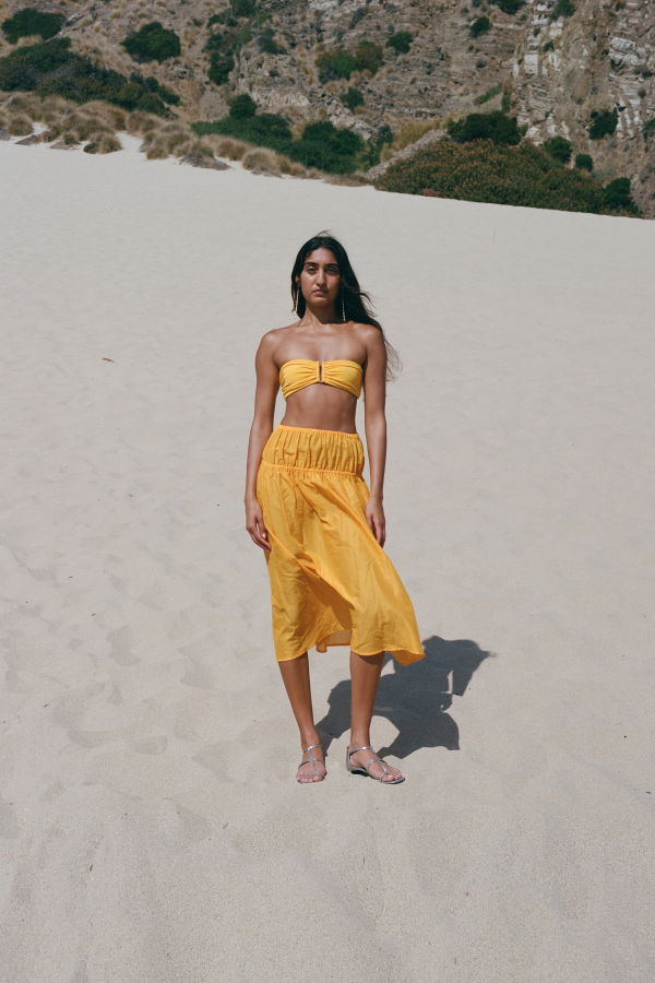 Pari Desai Luna Bandeau/High Waist Two Piece Swimsuit