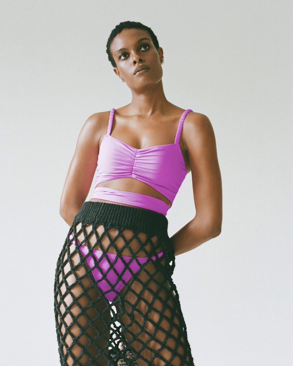 Pari Desai Sarita Swimsuit Orchid