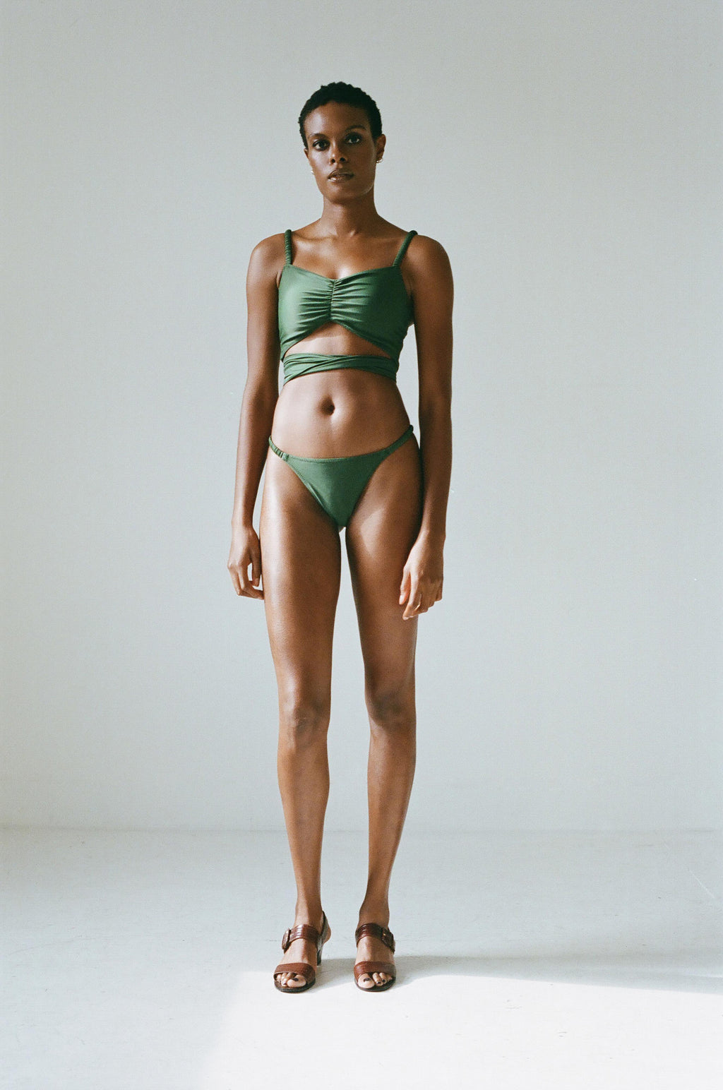Pari Desai Sarita Swimsuit Palm