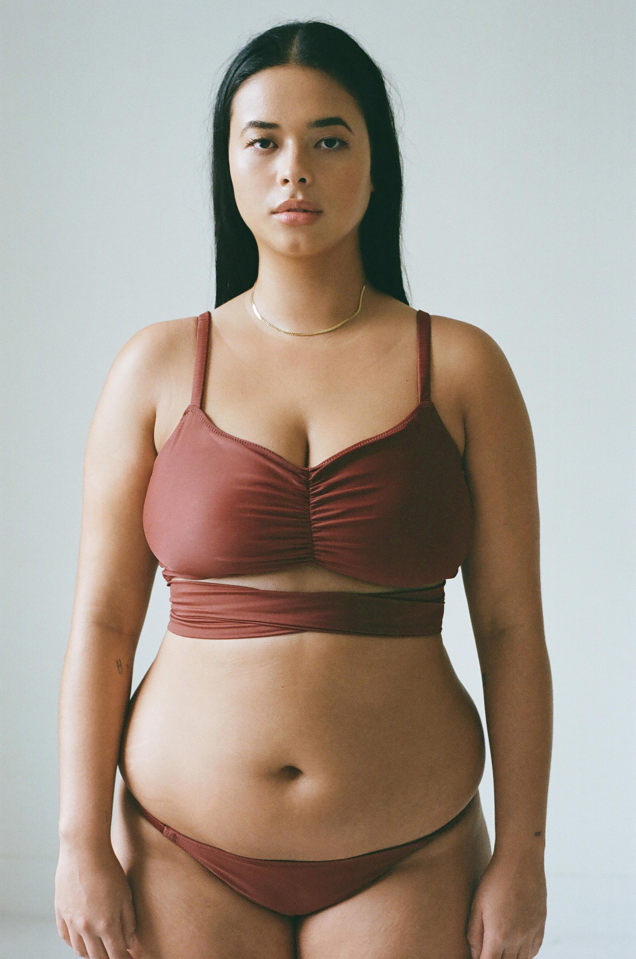 Pari Desai Sarita Swimsuit Umber