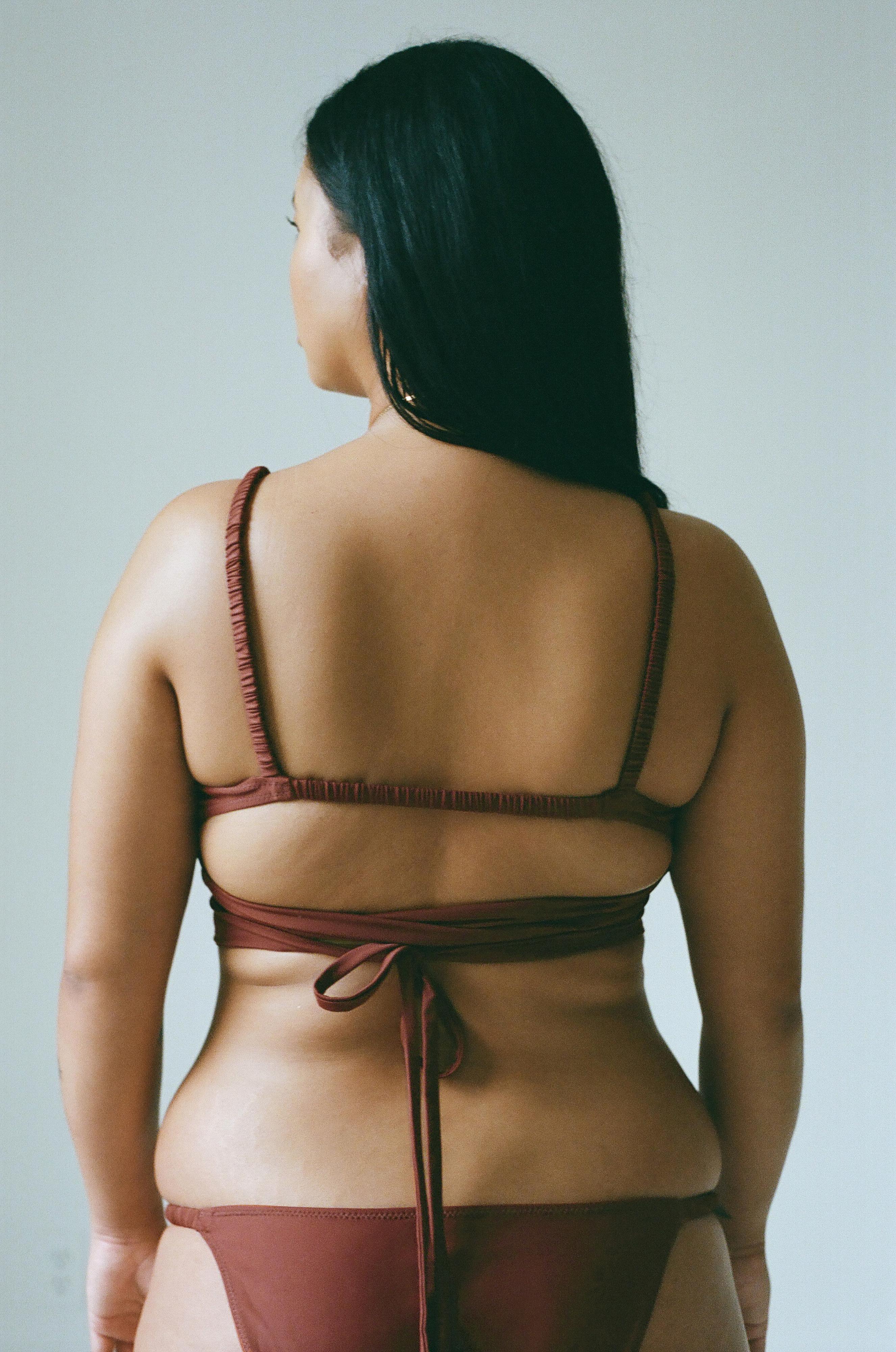 Pari Desai Sarita Swimsuit Umber