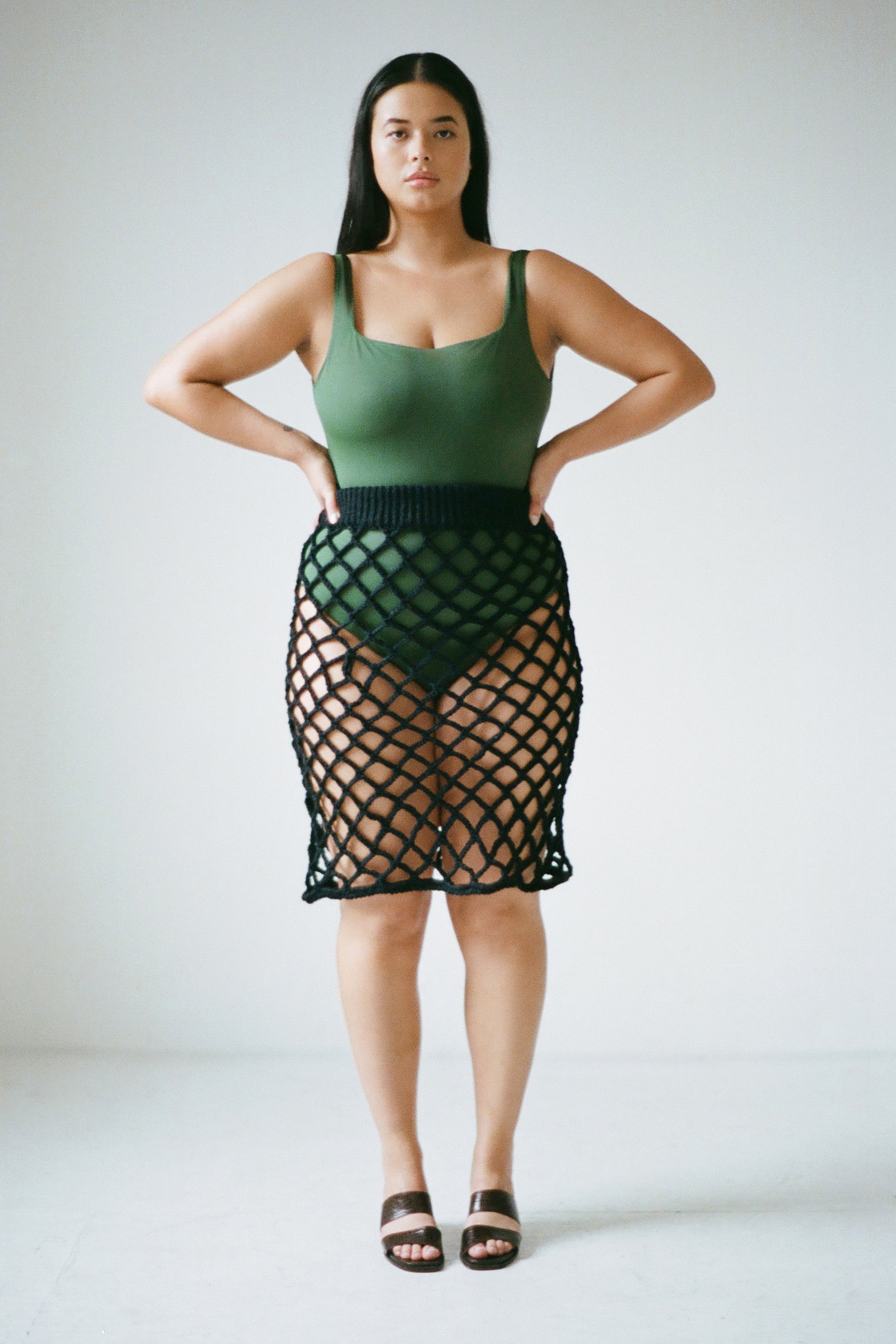 Pari Desai Sylph Swimsuit Palm