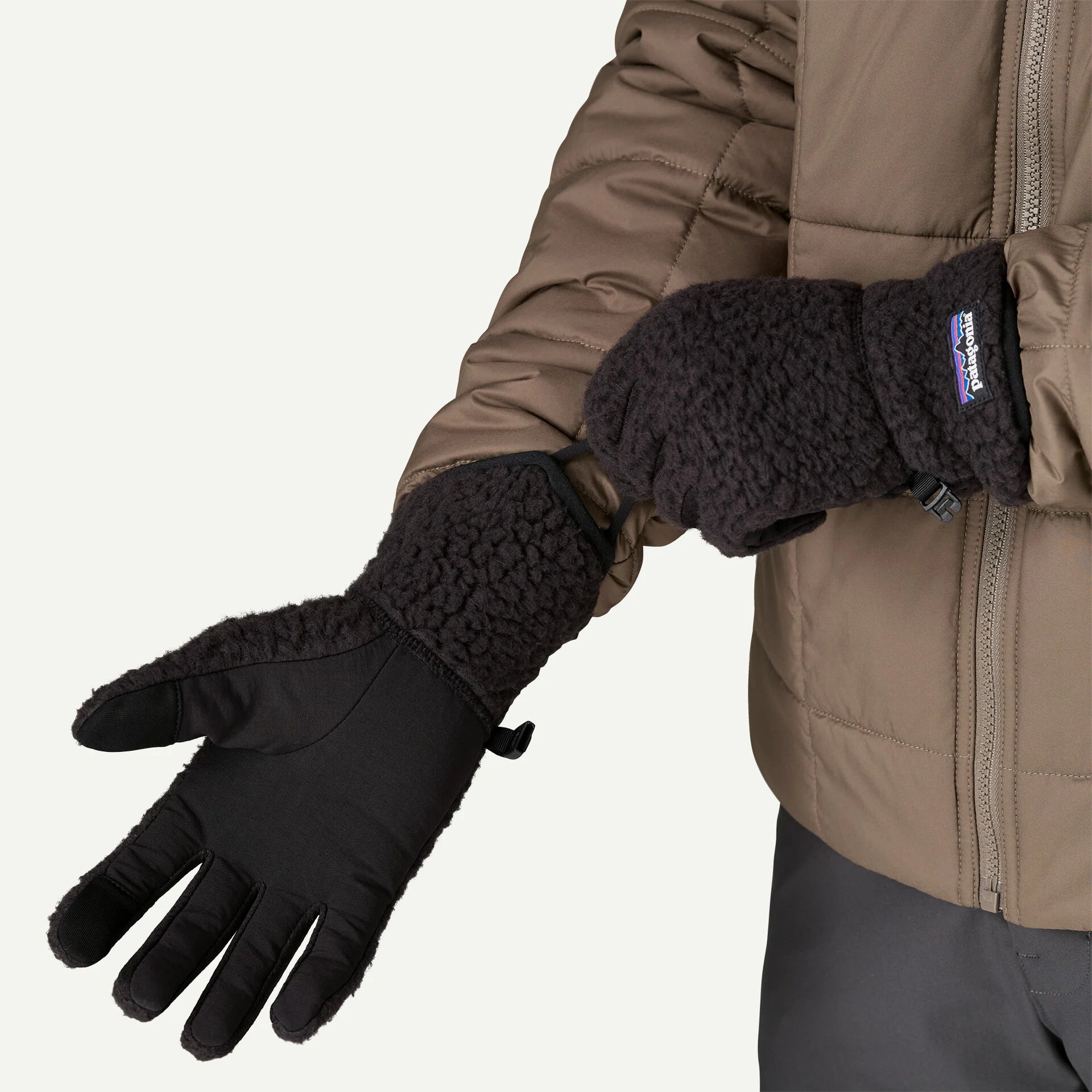 Patagonia Retro Pile Gloves - Black