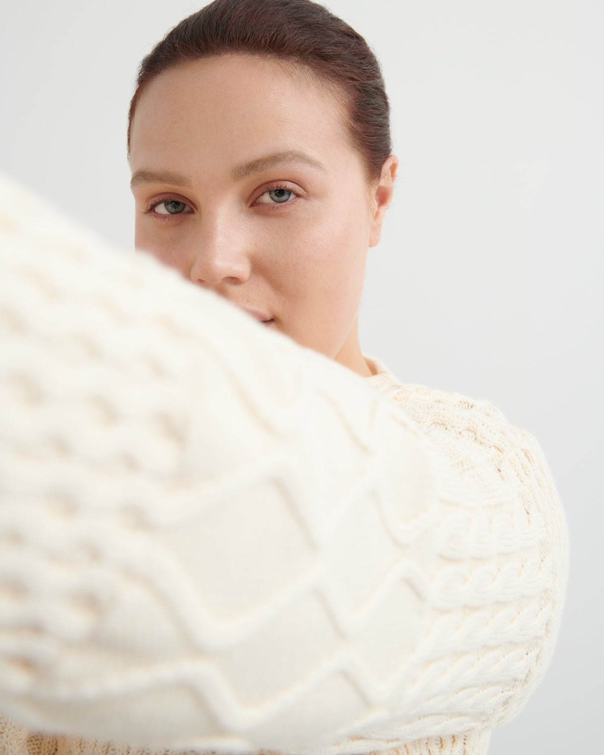 Kowtow Patchwork Jumper - Chalk