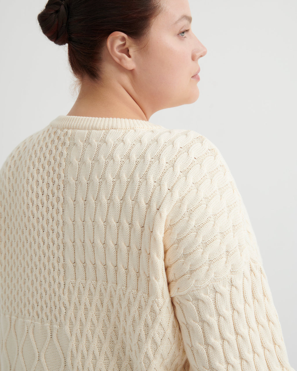 Kowtow Patchwork Jumper - Chalk