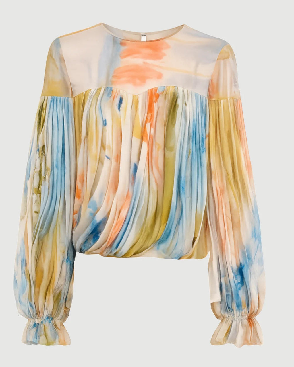 Ulla Johnson Pearl Silk Blouse - Multi