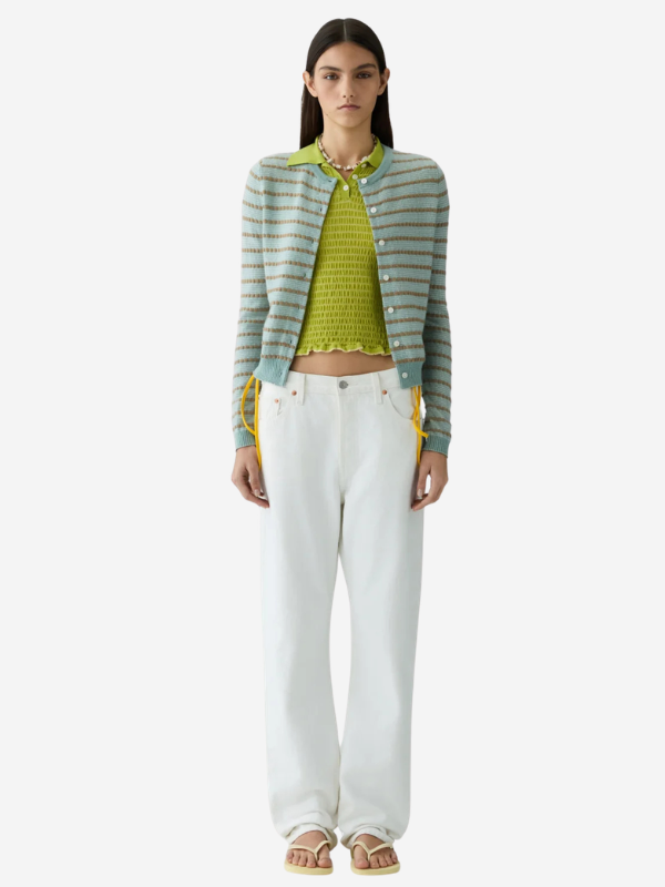 Guest in Residence Pebble Stripe Jane Cardigan