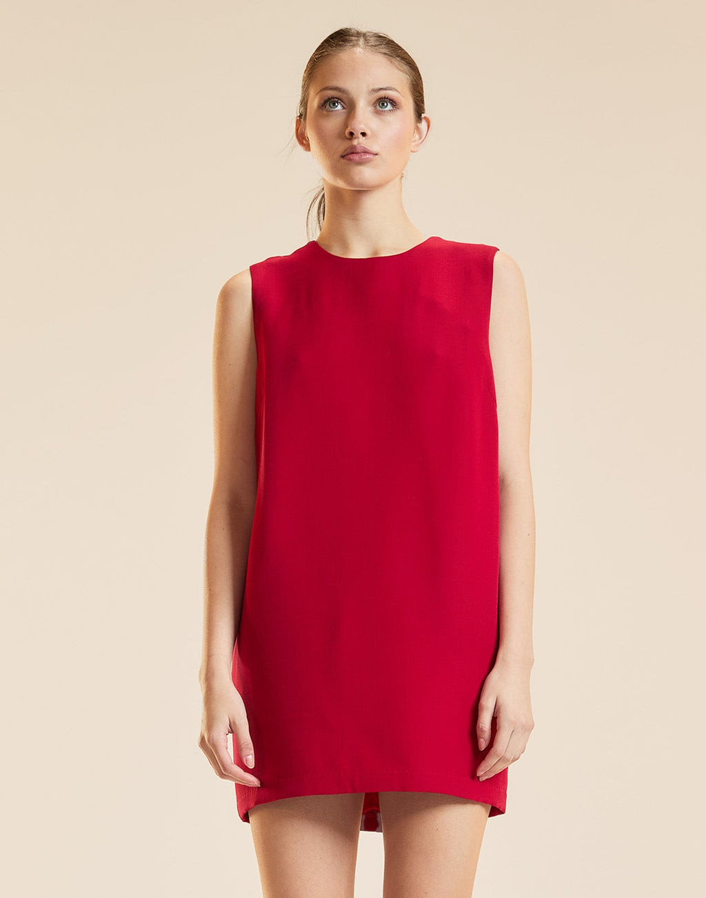 Cynthia Rowley Penelope Shift Dress - Red