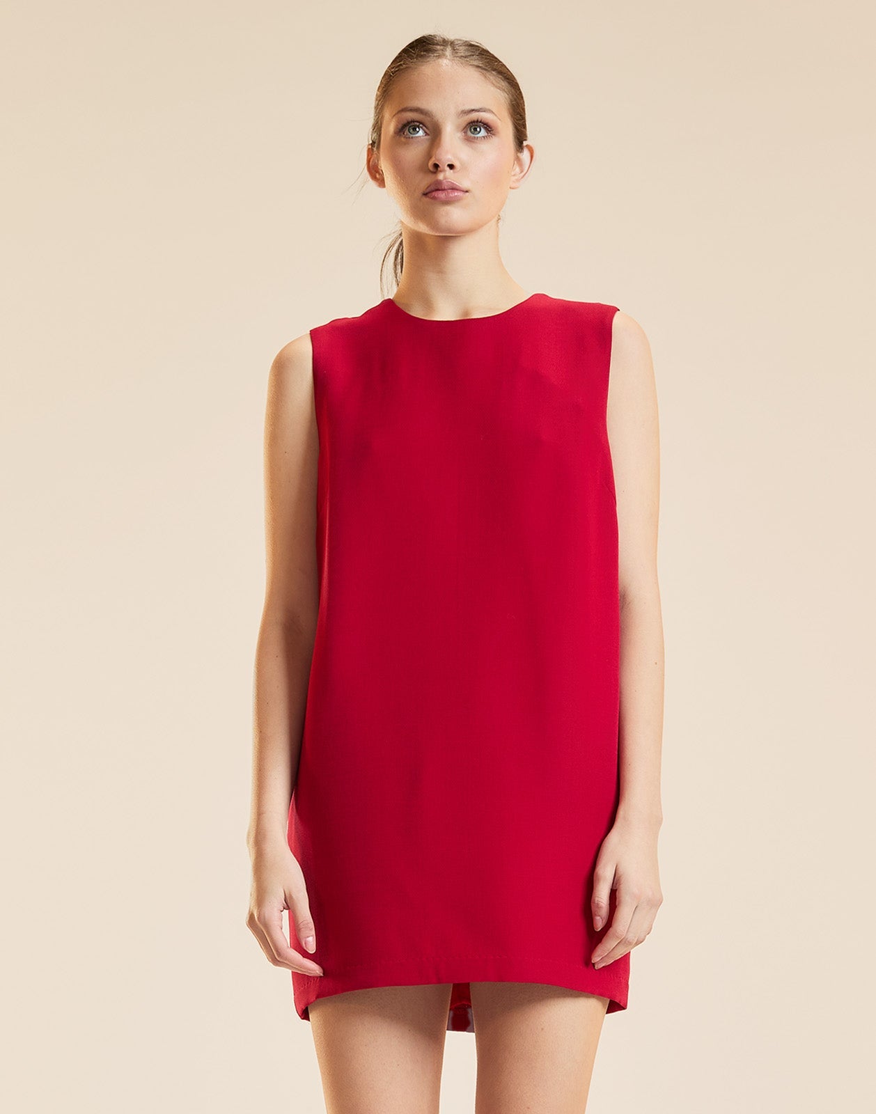 Cynthia Rowley Penelope Shift Dress - Red