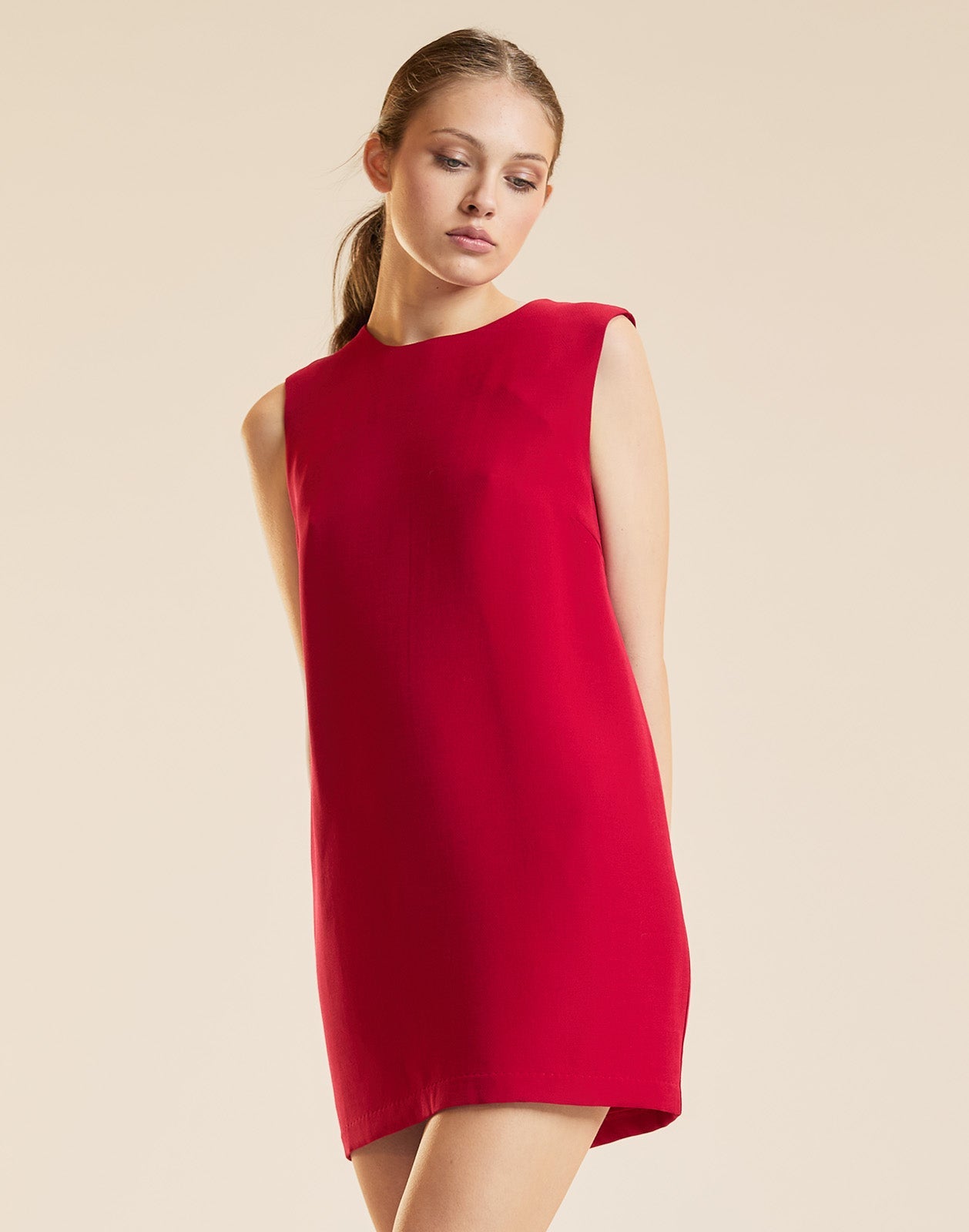 Cynthia Rowley Penelope Shift Dress - Red