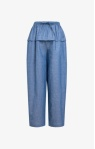 Alaia Peplum Pants - Bleu Jeans