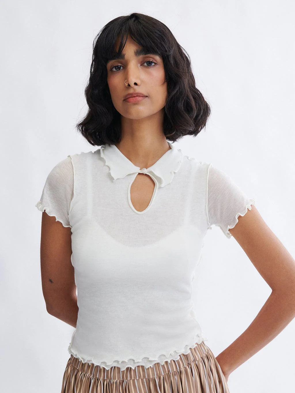 Eliza Faulkner Percy Polo Top