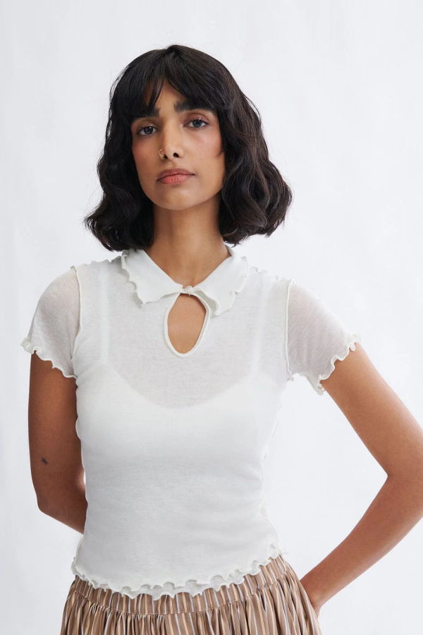 Eliza Faulkner Percy Polo Top