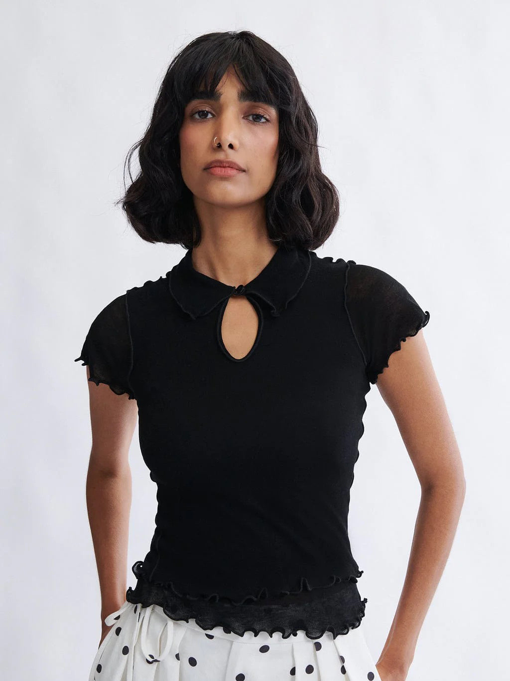Eliza Faulkner Percy Polo Top