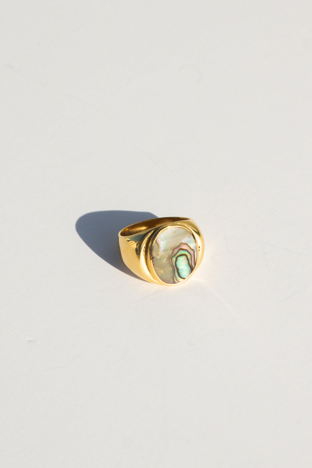 Odissea Perlmutte Abalone Ring