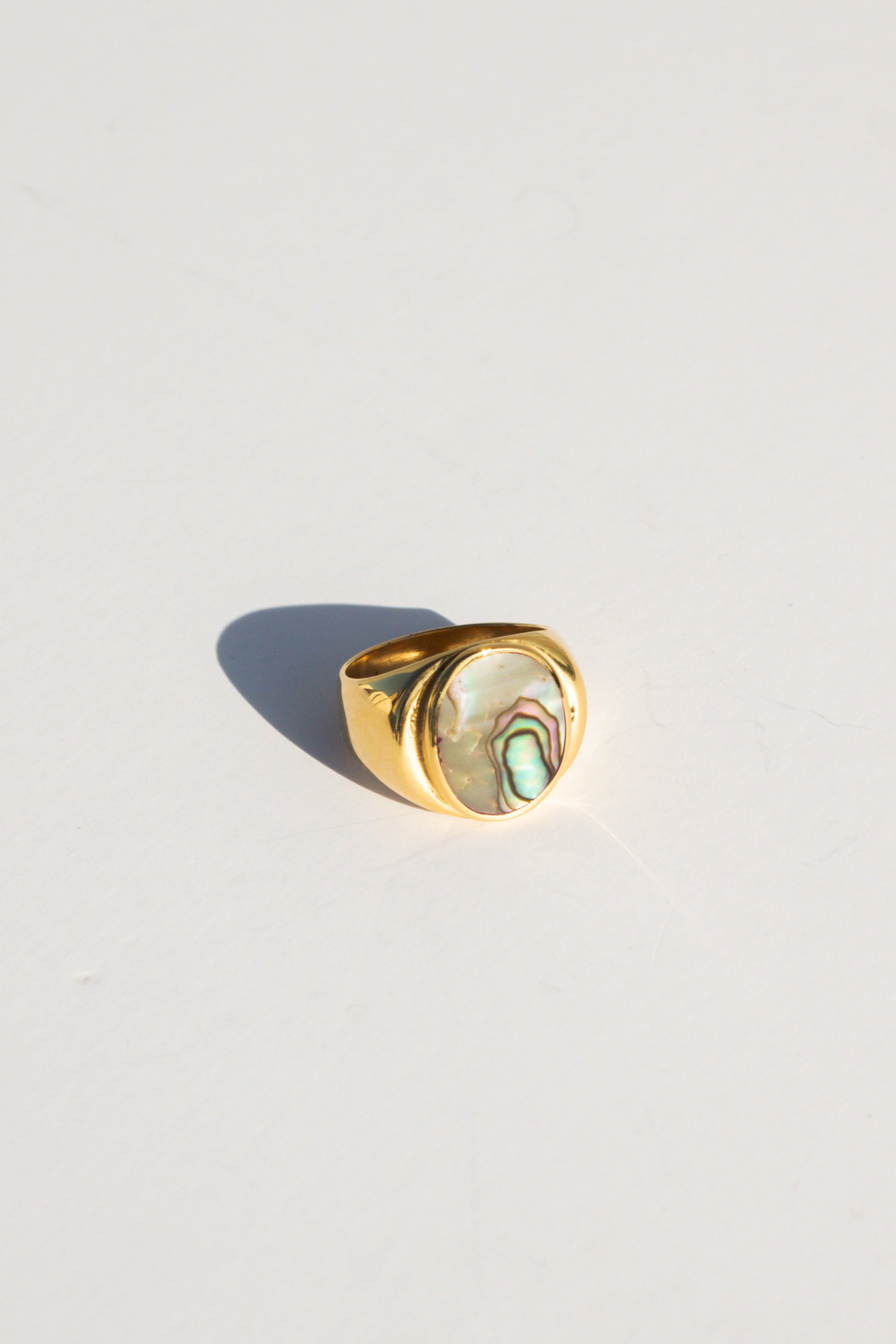 Odissea Perlmutte Abalone Ring